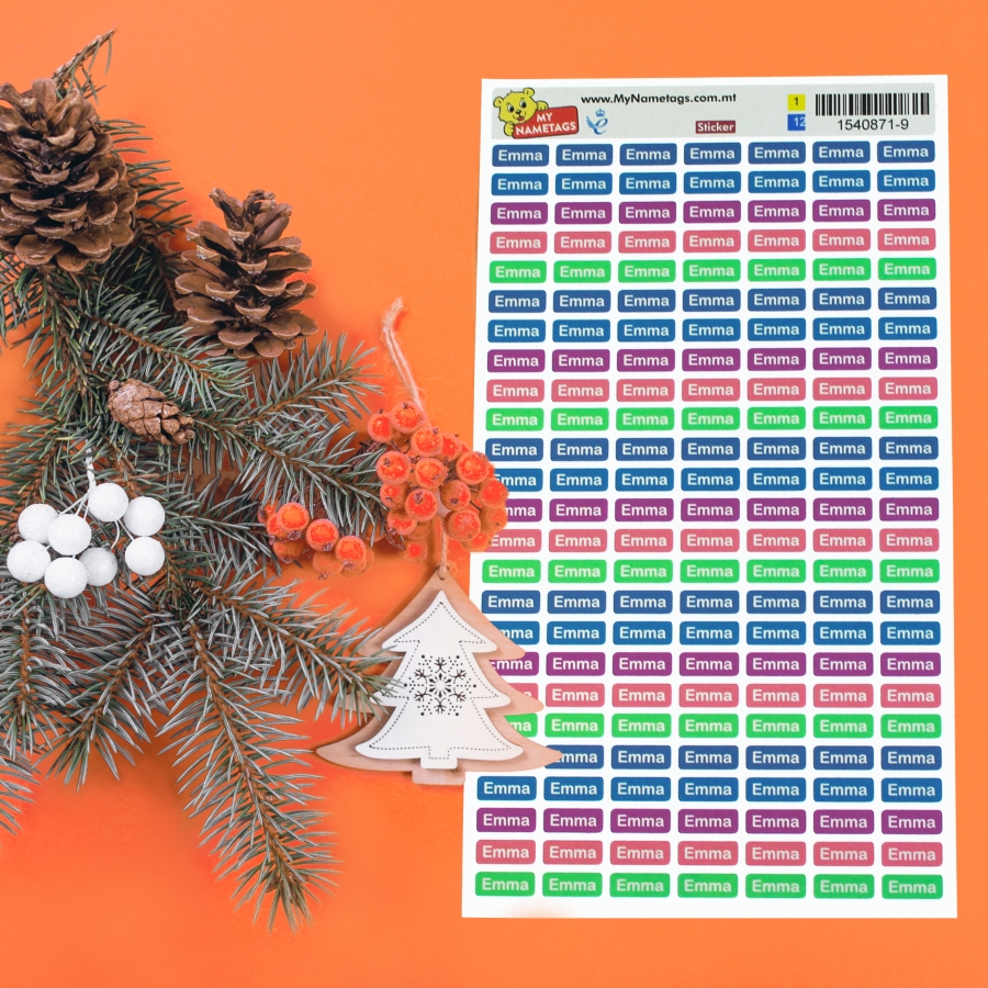 Aurora metallic Ministickers